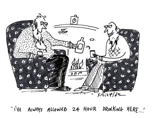 'I've always allowed 24hour drinking here...'