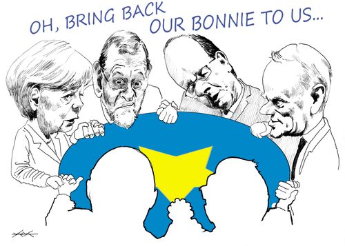 "Oh bring back our Bonnie to us..."