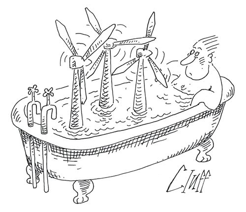 Water power.