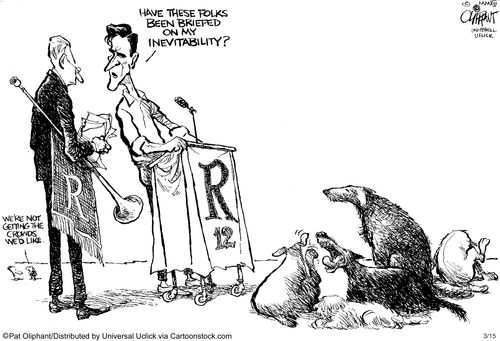 'Have these folks been briefed on inevitability?'