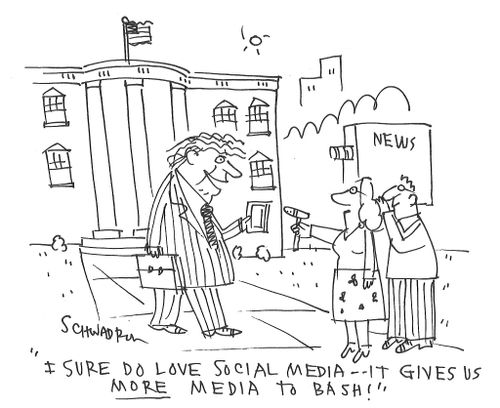 "I sure do love social media -- it gives us more media to bash!"