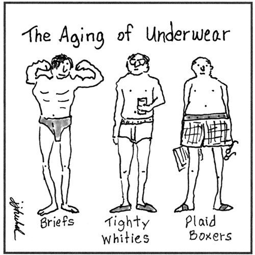 The Aging of Underwear