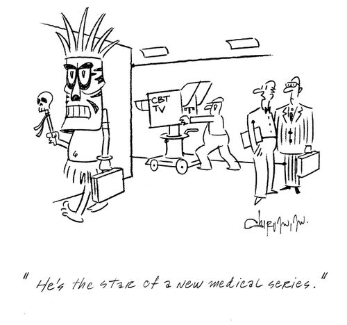 'He's the star of a new medical series.'