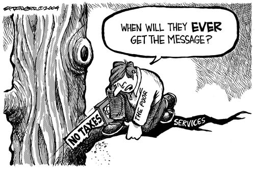 The Poor and Taxes