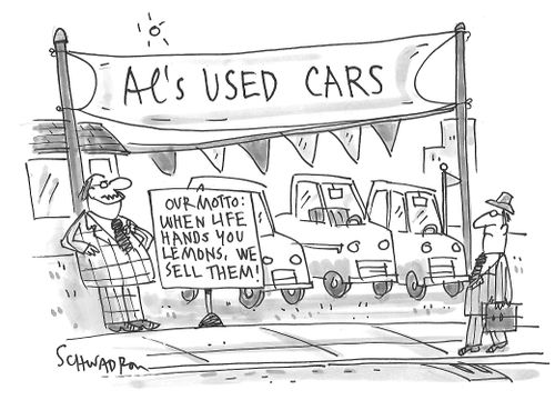 Al's Used Cars: Our Motto - when life hands you lemons, we sell them!