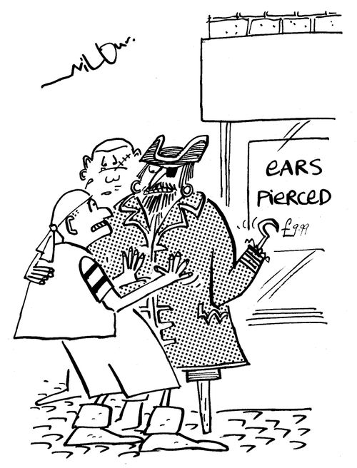 Ears pierced