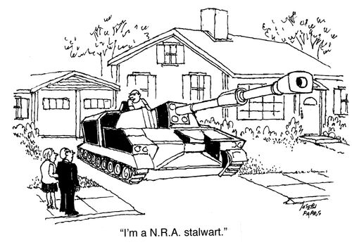 "I'ma N.R.A. stalwart."
