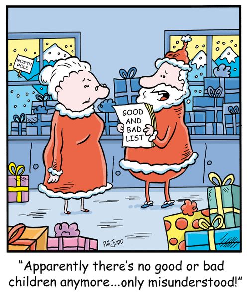 'Apparently there's no good or bad children anymore... only misunderstood!'