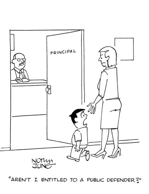 'Aren't I entitled to a public defender?'