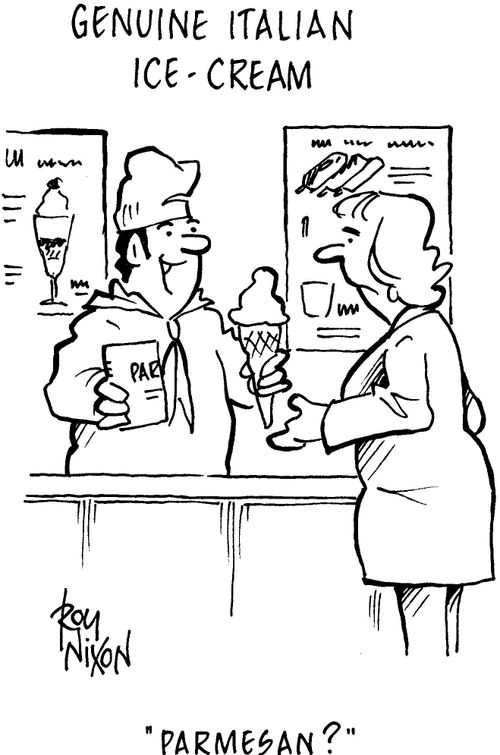'Parmesan?'