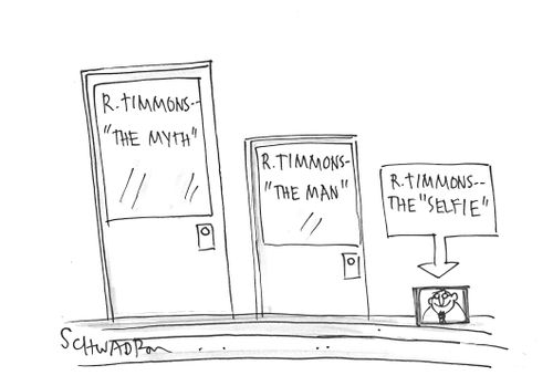 R. Timmons - The Myth, The Man, The Selfie.