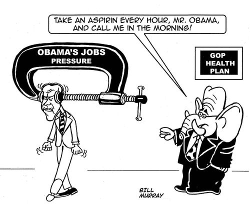 'Take an aspirin every hour, Mr. Obama, and call me in the morning.'