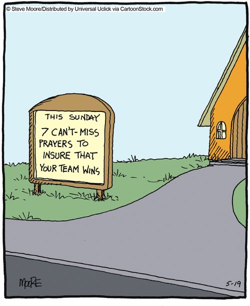 7 can't-miss prayers to insure that your team wins.