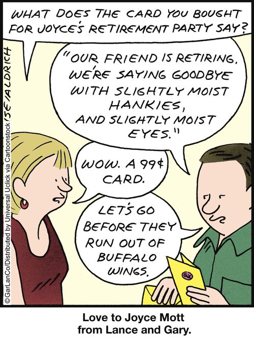 Love to Joyce Mott from Lance and Gary,