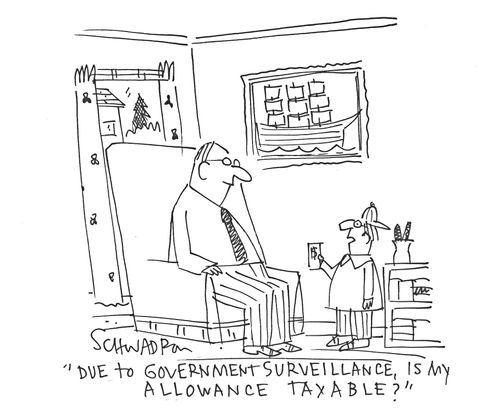 'Due to government surveillance, is my allowance taxable?'