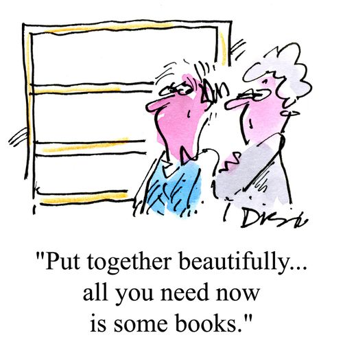 'Put together beautifully. . . all you need now is some books.'