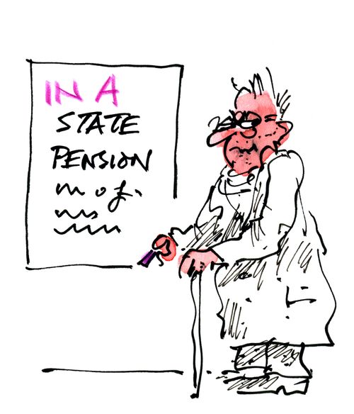 In a State Pension...