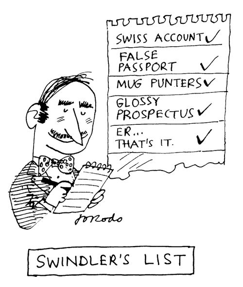 Swindler's List