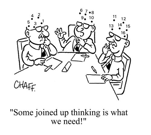 'Some joined up thinking is what we need.'