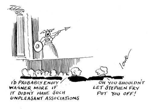 'I'd enjoy Wagner if it didn't have such unpleasant associations.'
