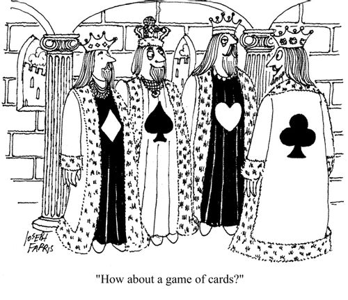 'How about a game of cards?'