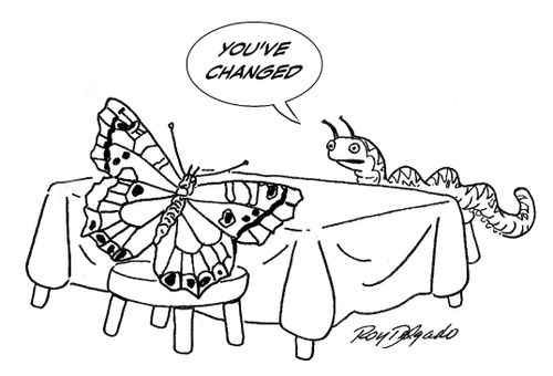 'You've changed.'