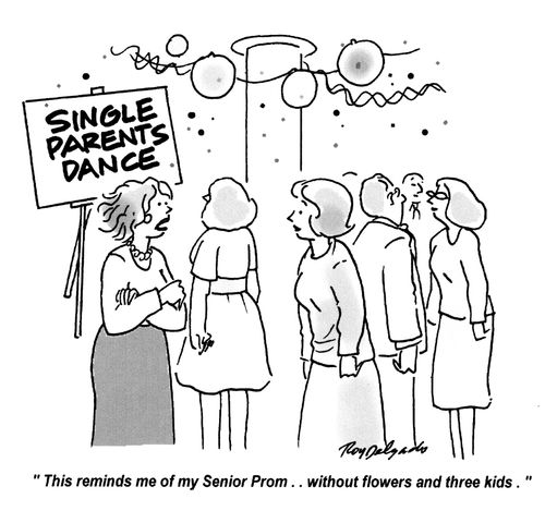 'This reminds me of my Senior Prom... without flowers and three kids.'