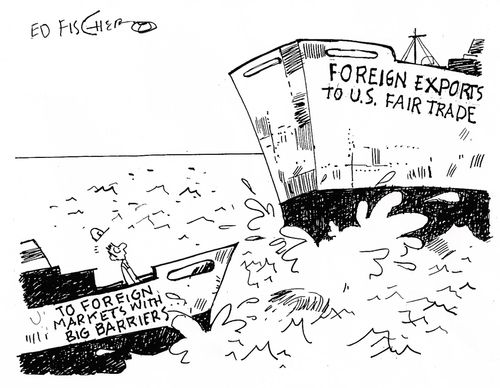Foreign Markets with Big Barriers
