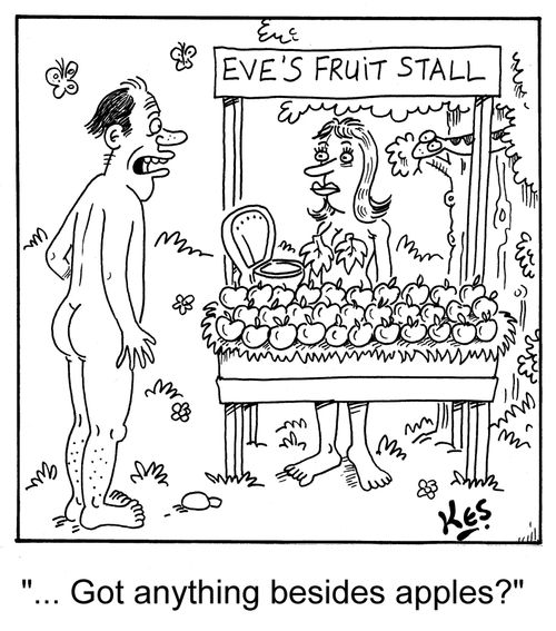 '... Got anything besides apples?'