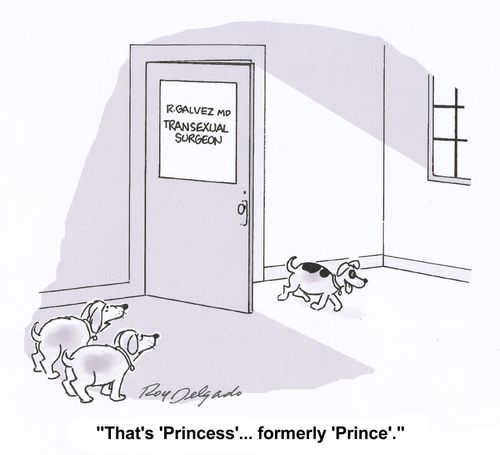 'That's Princess... formerly 'Prince'.'