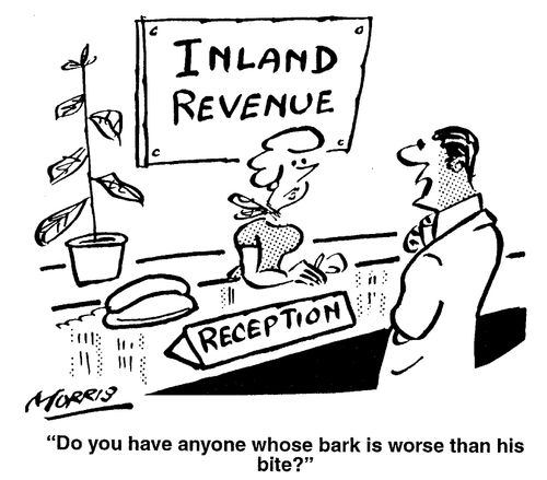Do you have anyone whose bark is worse than their bite?