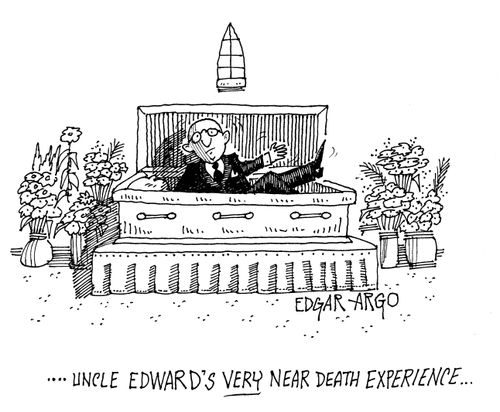...Uncle Edward's very near death experience...