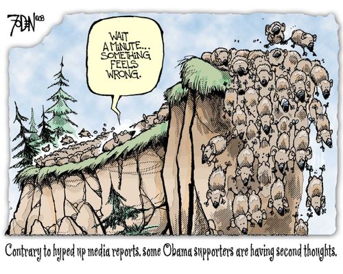 Second thoughts on Obama.