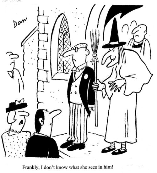 'Frankly, I don't know what she sees in him!'