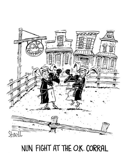 Nun Fight.