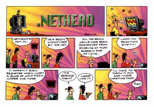 Nethead strip: Hypnotised by the net