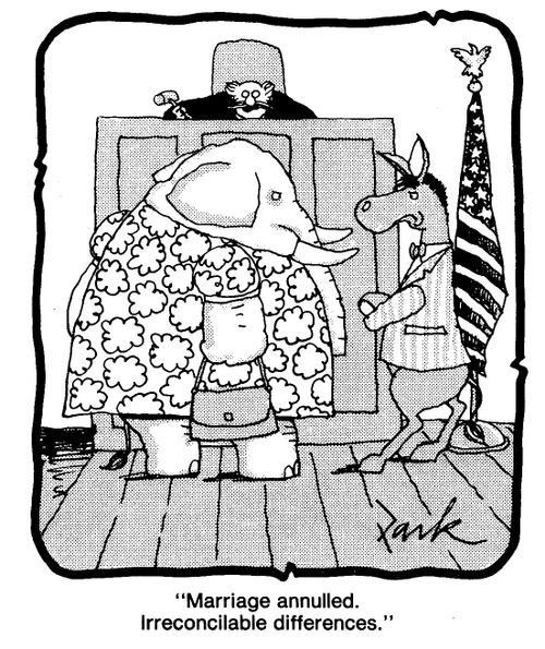 'Marriage annulled. Irreconcilable differences.'