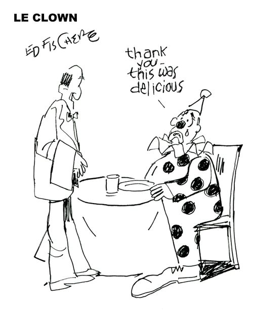 'Thank you - that was delicious.'