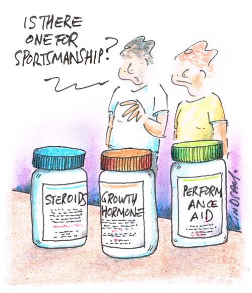 "Is there one for sportsmanship?"