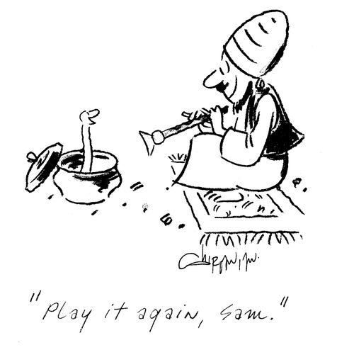 'Play it again, Sam.'