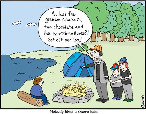 Nobody likes a smore loser