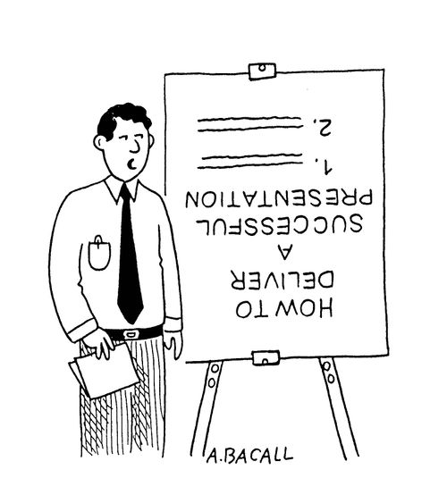 How to deliver a successful presentation.