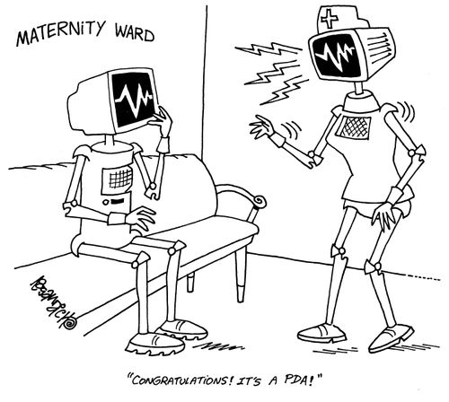 'Congatulations! It's a PDA!'