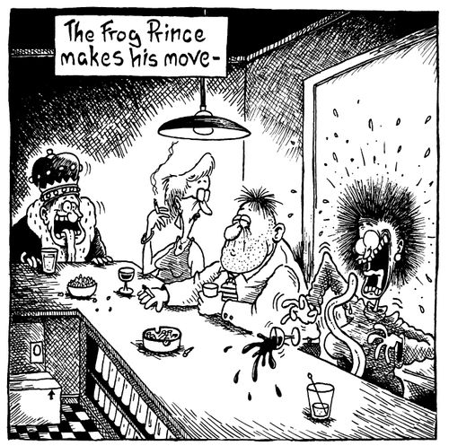 'The Frog prince makes his move'