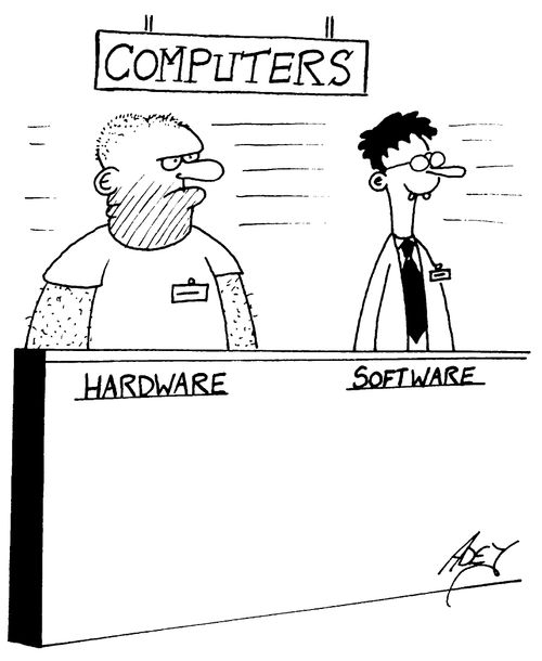 'Computers'   'Hardware'   'Software'
