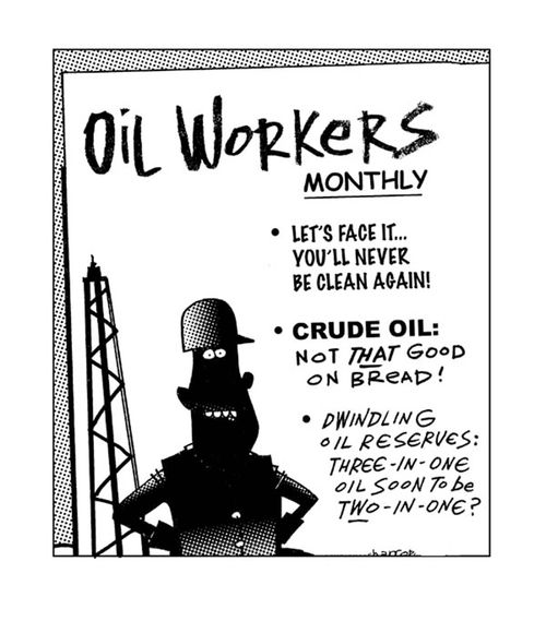 Cover story: Oil Workers Monthly.