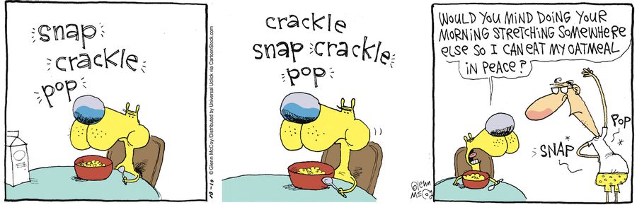 'crackle snap crackle pop.'