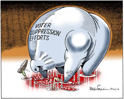 Voter Suppression Efforts.