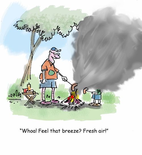 'Whoa! Feel that breeze? Fresh air!'