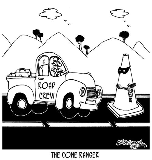 The Cone Ranger